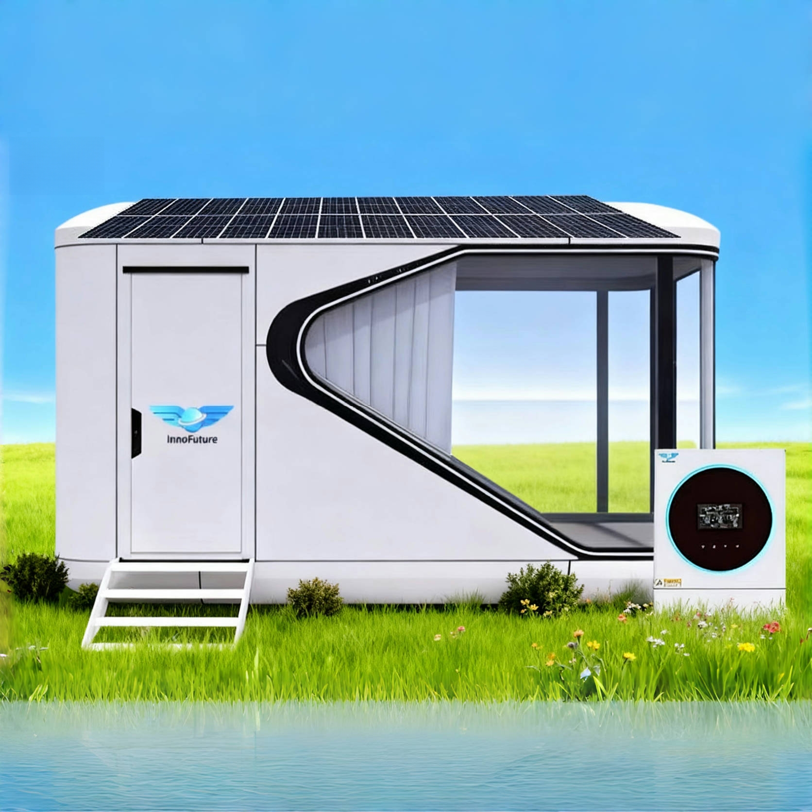 Space capsule with Solar