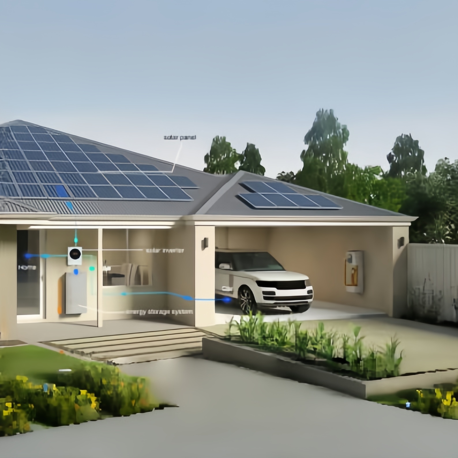 Smart solar home 