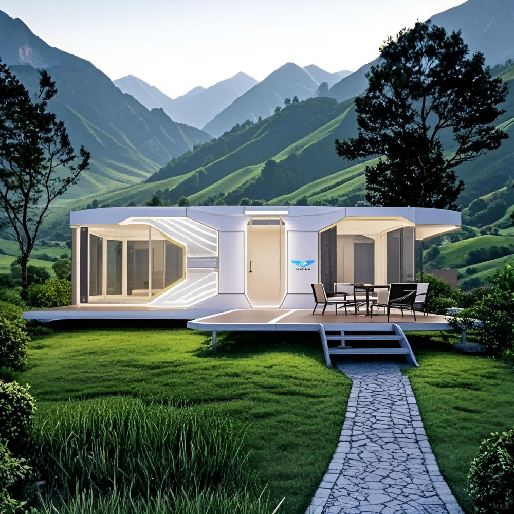 Space Capsule Light Steel Container Mobile Home