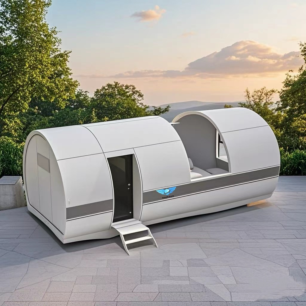 24㎡ Luxury Mobile Residence Light Steel Space Capsule