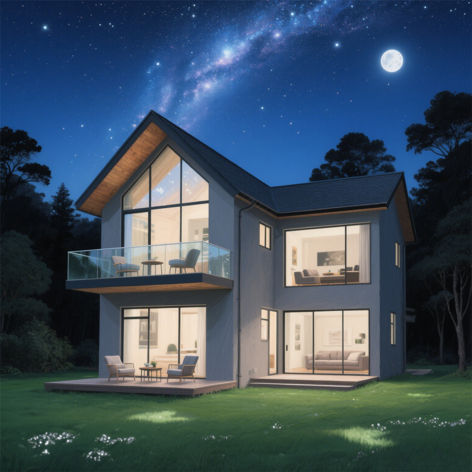 2-Storey European Spire Prefab Steel Villas