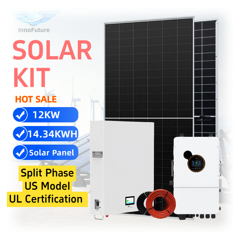 Split Phase 12KW 14.34KWH 51.2V 585W Solar Panel US Version