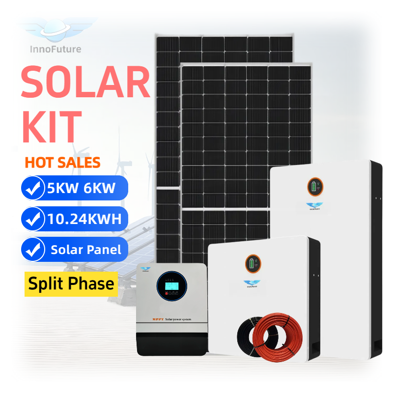 5KW 6KW US Version Split Phase Solar Inverter Kit 