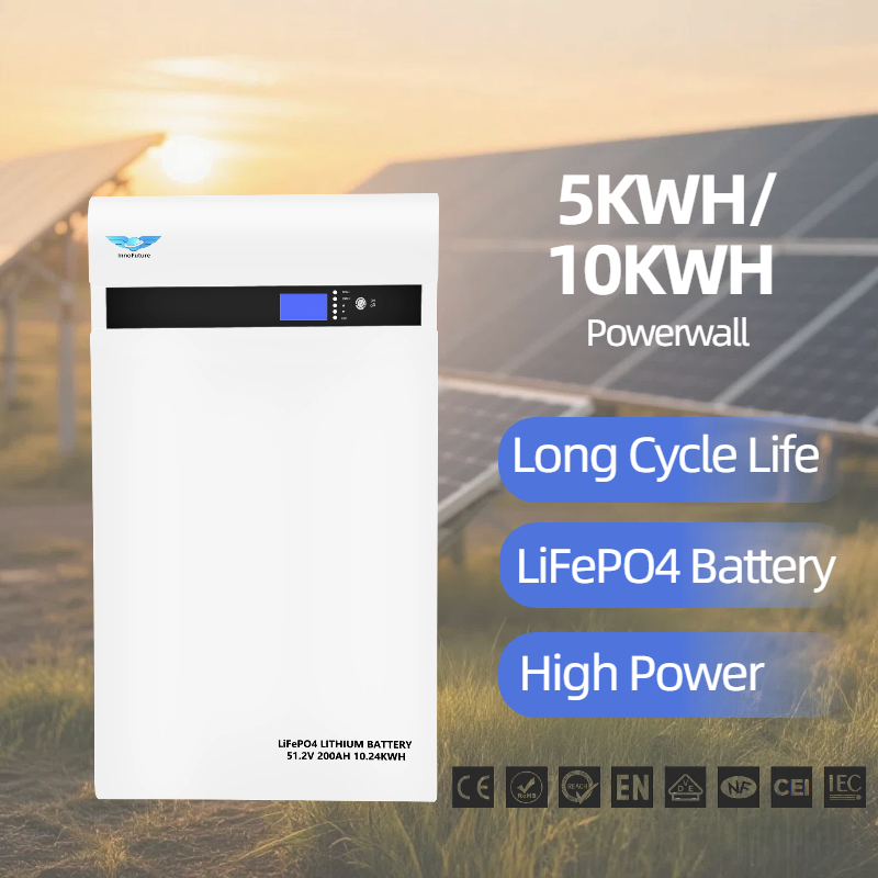 5.12KWH 25.6V 200AH Power Wall LiFePO4 Lithium Battery