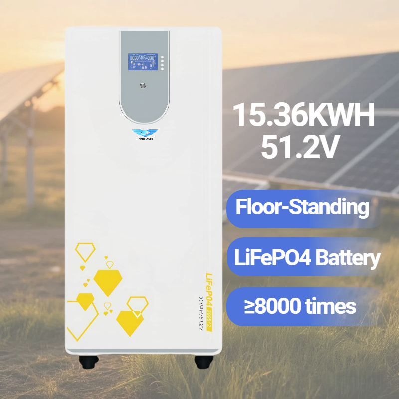 51.2V 15.36KWH LiFePO4 Lithium Ion Solar Energy Storage System