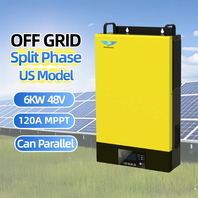 6KW 48V Off-Grid Solar Inverter Split Phase Can Parallel